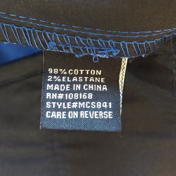 W RSQ Jeans Men's Royal Blue Long Chino at Knee Casual Shorts NWT Waist 29 x 10 - Picture 8 of 8